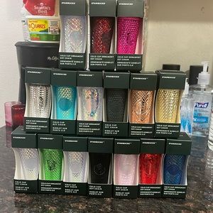 Mini Starbucks cup keychains